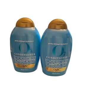 OGX O2 Conditioner Oxygen Gravity Defying And Hydration Cloudberry 13oz (2 Pk)